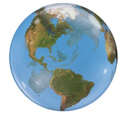 Earth Bubble Balloon