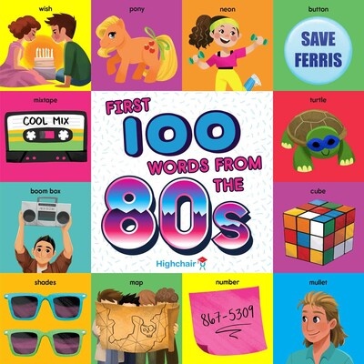100 First Words of The 80's