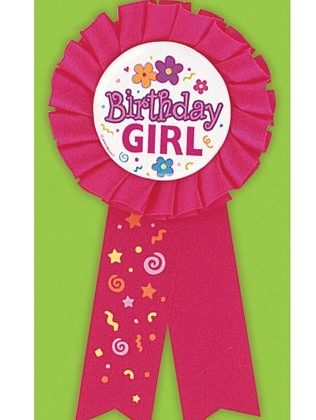 Birthday Girl Badge