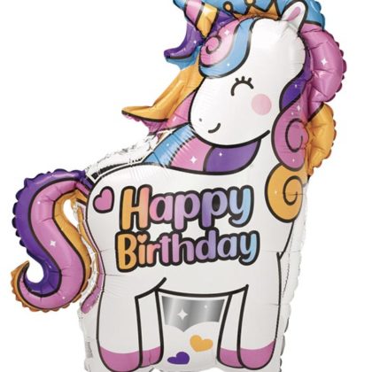 Rainbow Birthday Pony