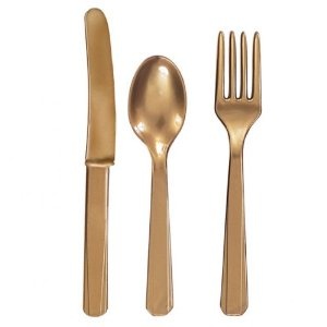 Gold Cutlery