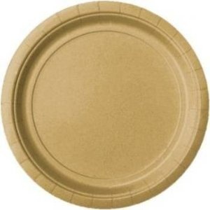 Gold Dessert Plate