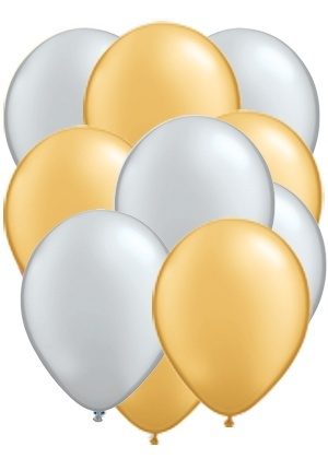 25 Gold and Silver Assortment