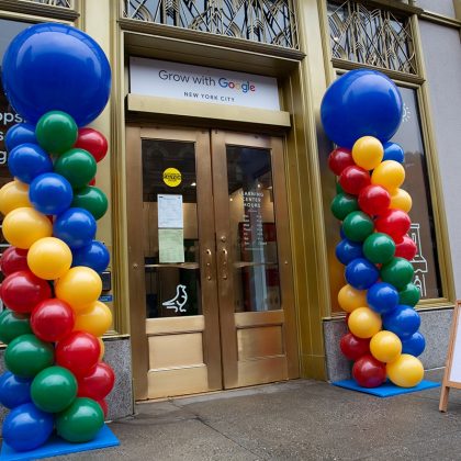 Google Balloon Columns