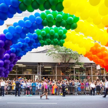 Balloon Saloon's New York City Pride Archways