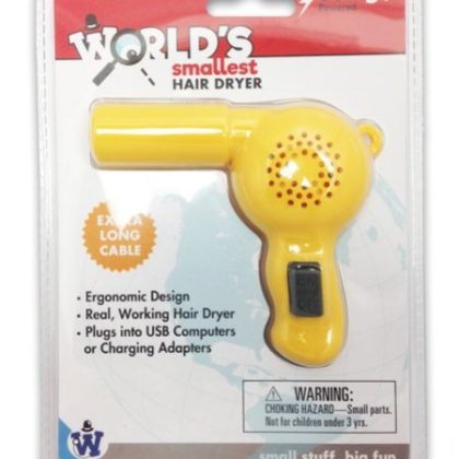 Worlds Smallest Hair Dryer