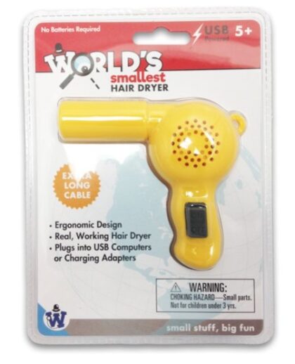 Worlds Smallest Hair Dryer