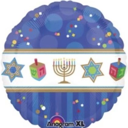 Menorah and Stars