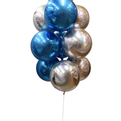 Blue Jasmine Orbz Balloon Tree