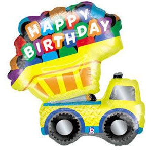 Happy Birthday Dump Truck