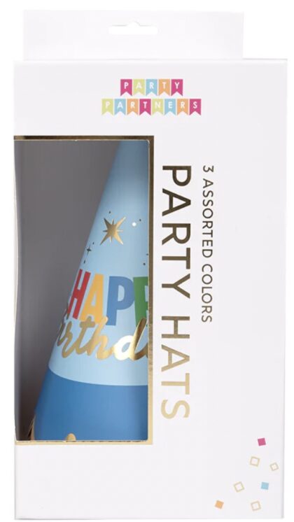 Happy Birthday Scalloped Hat