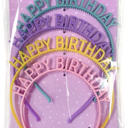 Happy Birthday Headbands