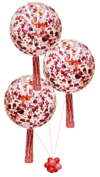 All Hearts Confetti Bouquet