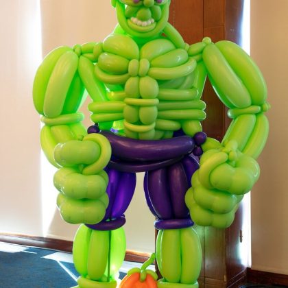 Hulk Balloon Sculpture