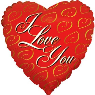 I love You Script Balloon