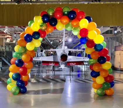 Intrepid Balloon Archway