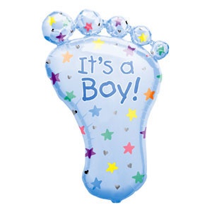 It's a Boy Foot