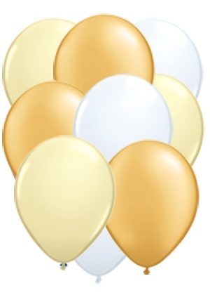 Ivory Gold & White Asmt