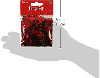 Red Hearts Confetti - Image 2