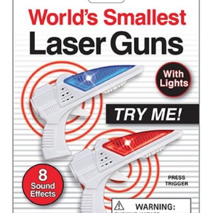 World's Smallest Laser Guns