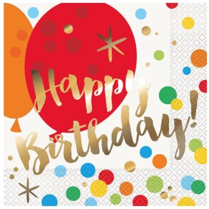 Large Birthday Napkin