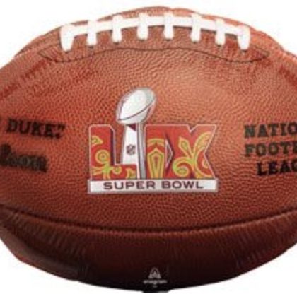 LIX Super Bowl Football