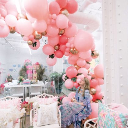 LILLY PULITZER ORGANIC SEMI-ARCH