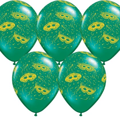 Mardi Gras 11" Green