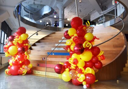 McDonalds Balloon Columns