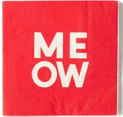 MEOW NAPKINS
