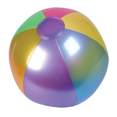Metallic Beach Ball 16"