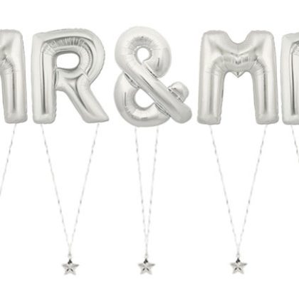 Mr & Mr Letter Bouquet