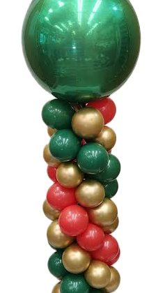 Green Ornament Column