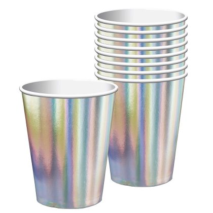 Iridescent Party Cups
