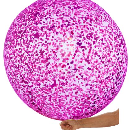 36" Pinks Confetti Balloon