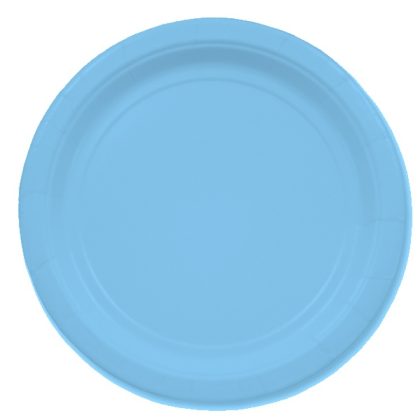 Powder Blue Dinner Plate