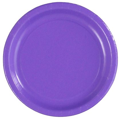 Purple Dessert Plate