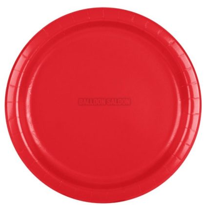 Red Dessert Plate