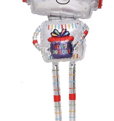 5' Tall Birthday Robot
