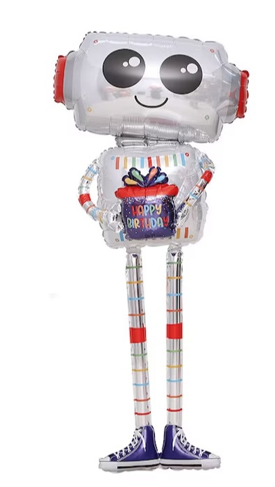 5' Tall Birthday Robot