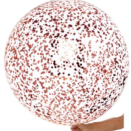 36" Rose Gold Confetti Balloon