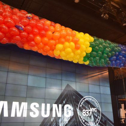 Samsung Color Block Balloon Drop