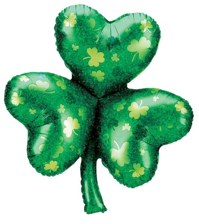 Large Shamrock Balloon