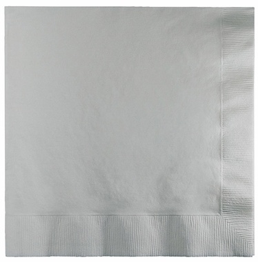 Silver Dinner Napkin