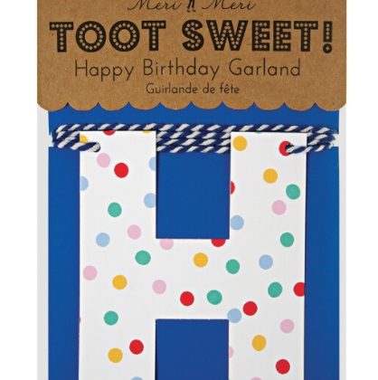 Spotted Birthday Banner