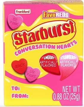 Starburst Conversation Candy