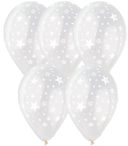 Clear with White Star
