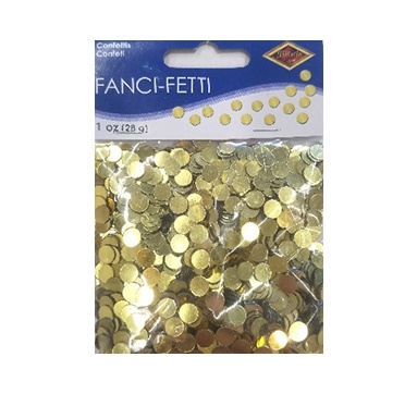 Gold Dot Confetti