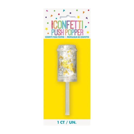 Gold Confetti Popper