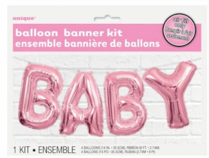 DIY BABY Letter Banner
